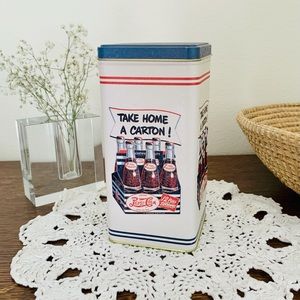 Vintage Pepsi-Cola Tin Can